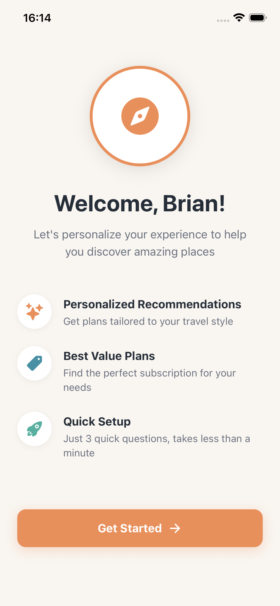 Travel frequency selection